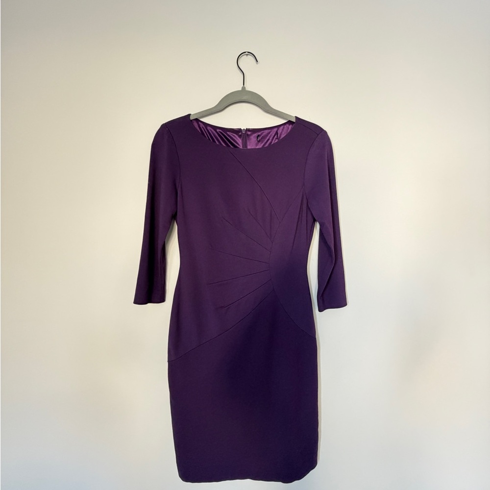 Elegant Purple Women's Dress